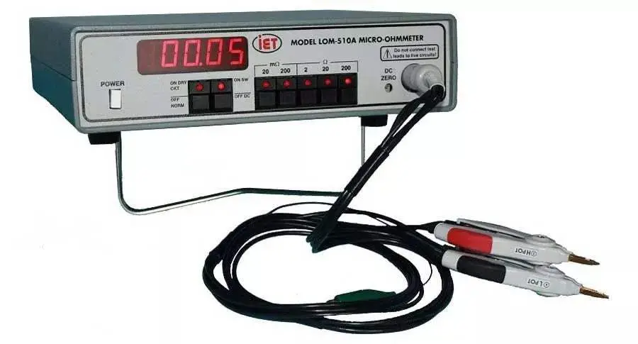 510A Iet Labs Micro Ohmmeter Used 1