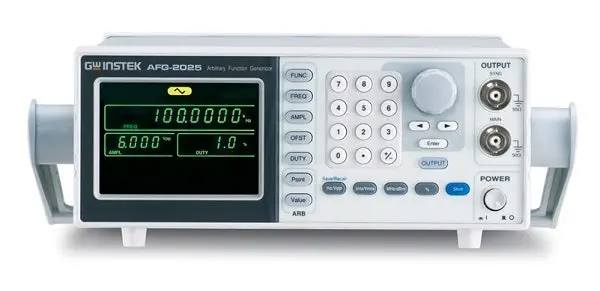 Afg-2025 Instek Arbitrary Waveform Generator New 1