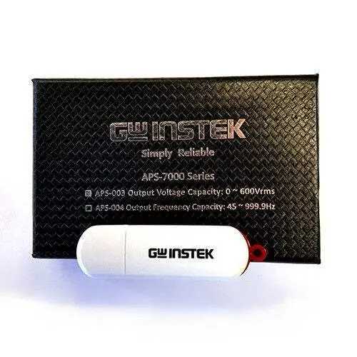 Aps-003 Instek Software New 1
