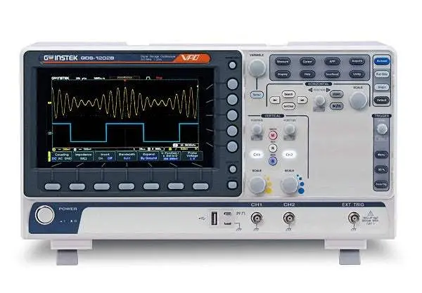 Gds-1202B Instek Digital Oscilloscope New 1