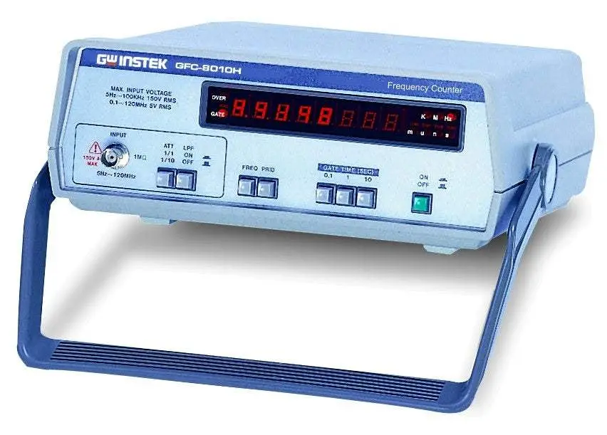 Gfc-8010H Instek Frequency Counter Used 1