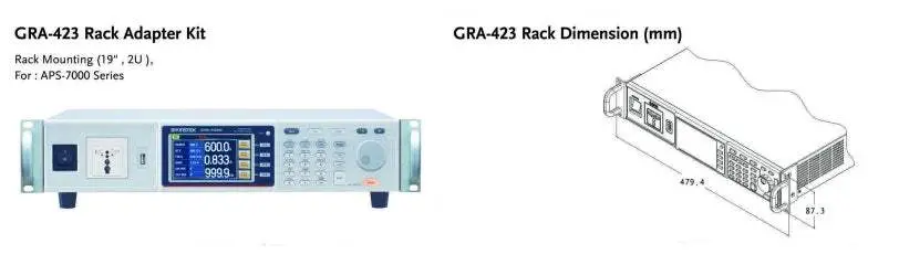 Gra-423 Instek Rackmount New 1