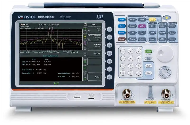 Gsp-9330 Instek Spectrum Analyzer New 1