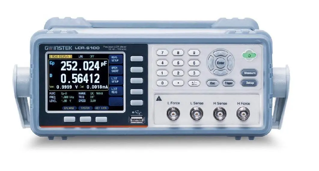 Lcr-6100 Instek Lcr Meter Used 1