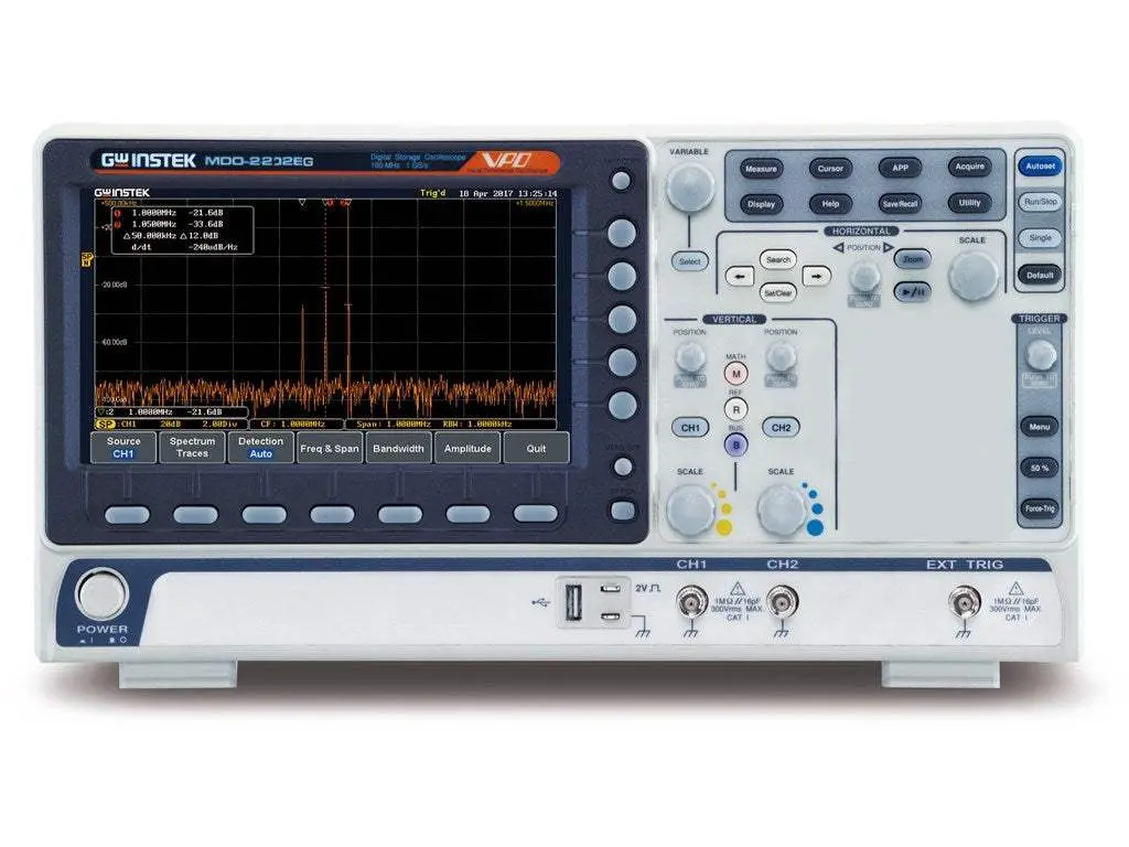 Mdo-2204Eg Instek Mixed Domain Oscilloscope New 1