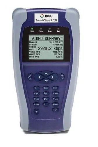 Smartclass Sc-Adsl-Acu Jdsu Communication Analyzer Used 1