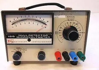 155 Keithley Micro Voltmeter Used 1