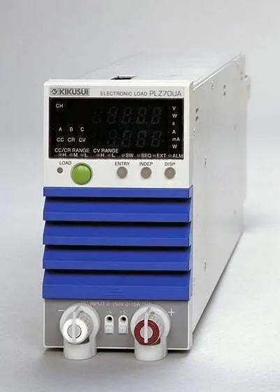 Plz70ua Kikusui Dc Electronic Load Used 1
