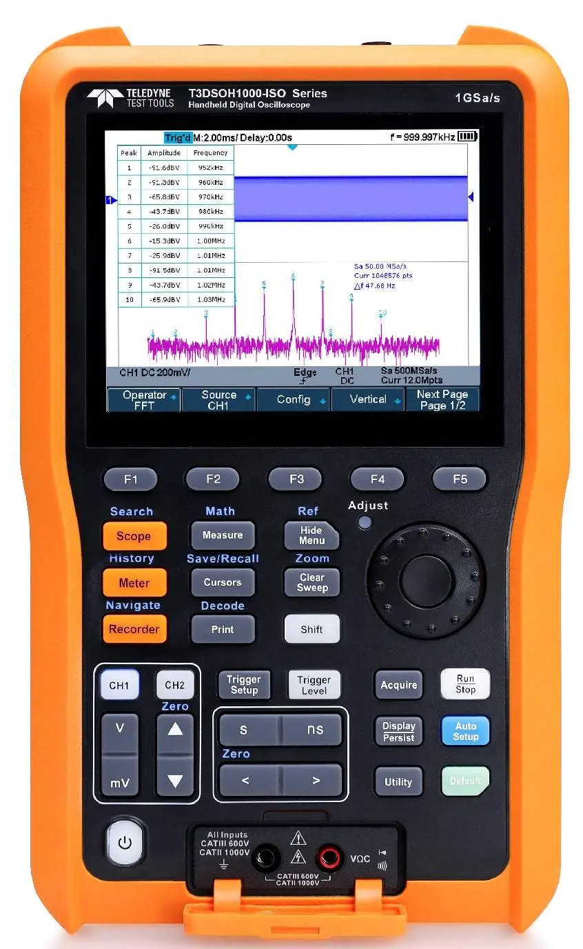 T3dsoh1102-Iso Teledyne Lecroy Handheld Digital Oscilloscope New 1