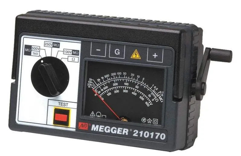 210170 Megger Resistance Insulation Tester New 1