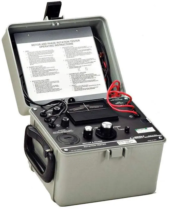 560060 Megger Phase Rotation Tester New 1