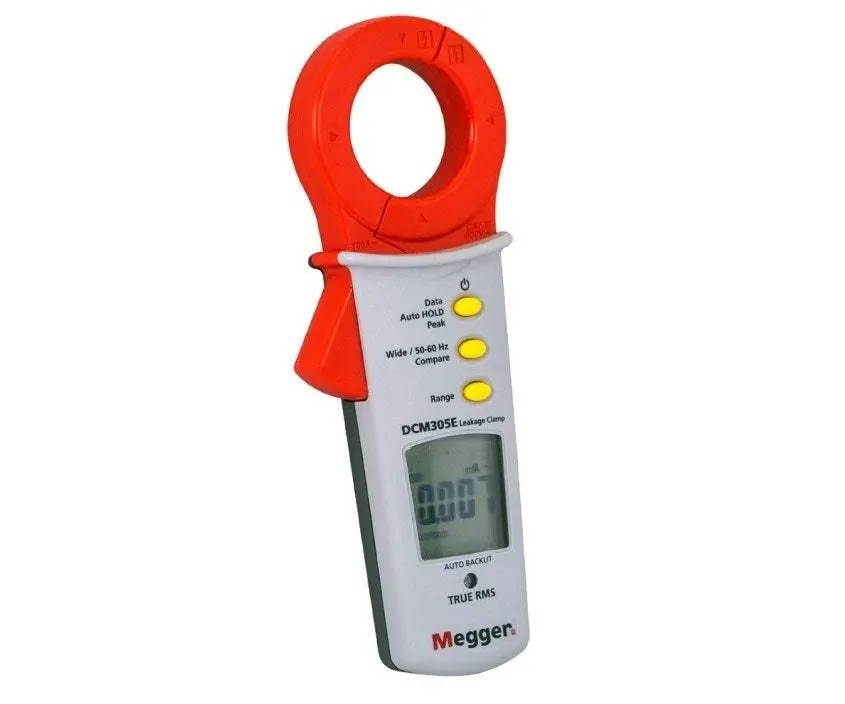 Dcm305e Megger Earth Leakage Clamp Meter New 1