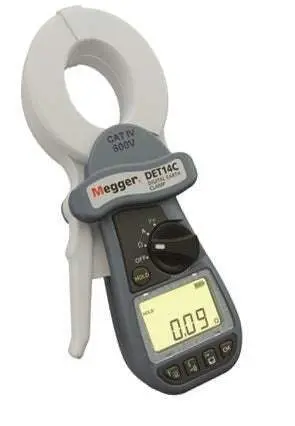 Det14c Megger Clamp-On Earth Ground Resistance Testers New 1