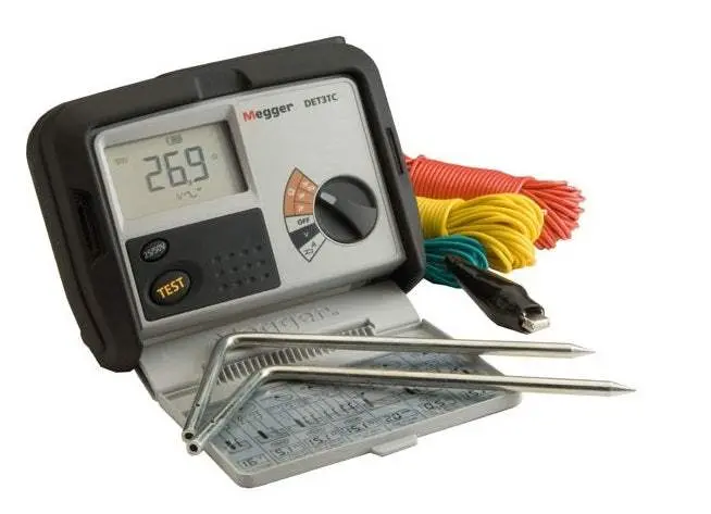 Det3tc Megger Digital Ground Tester New 1