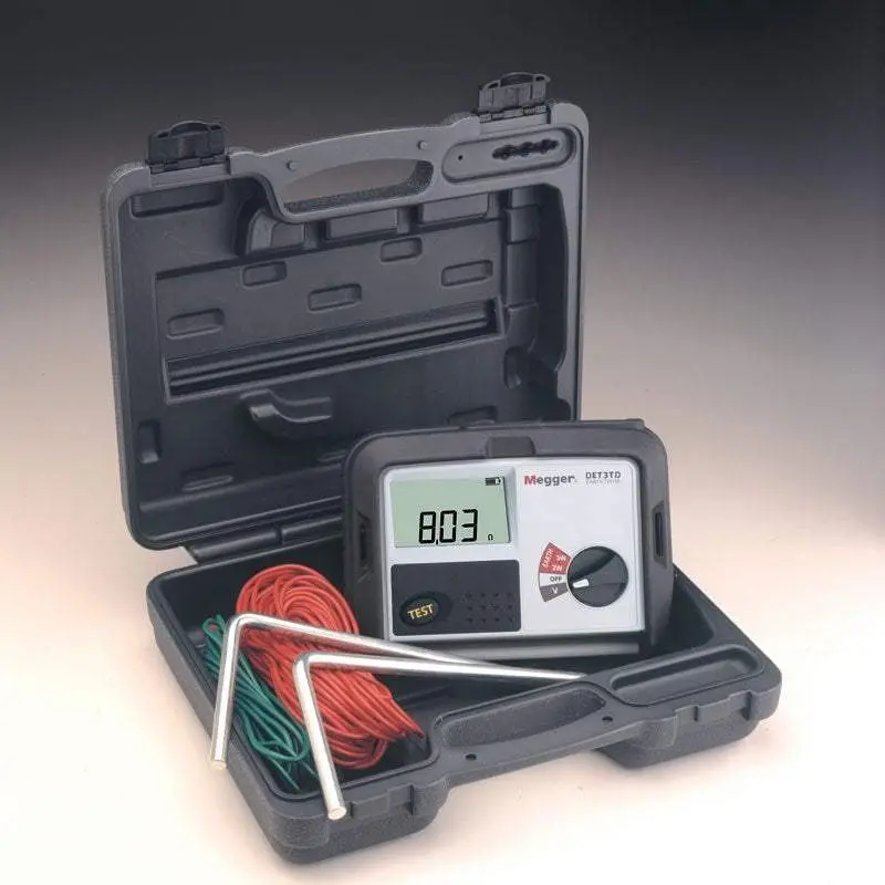 Det3td Megger Digtal Ground Tester New 1