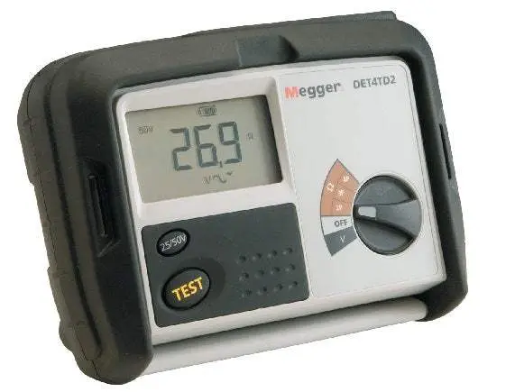 Det4td2 Megger Digital Ground Testers New 1