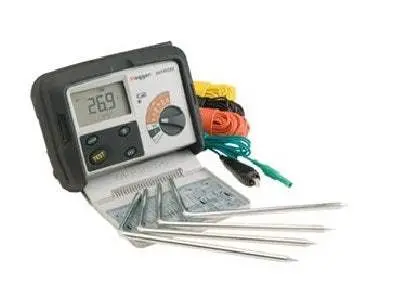 Det4tr2 Megger Digital Ground Testers New 1