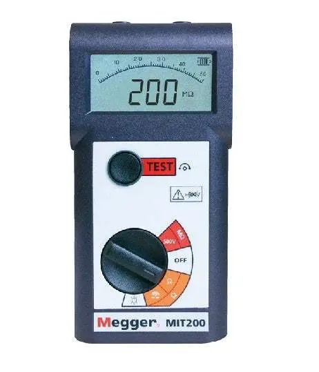 Mit200-En Megger Insulation Tester New 1
