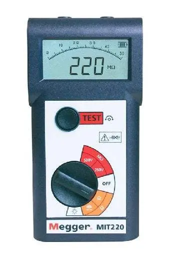 Mit220-En Megger Insulation Tester New 1