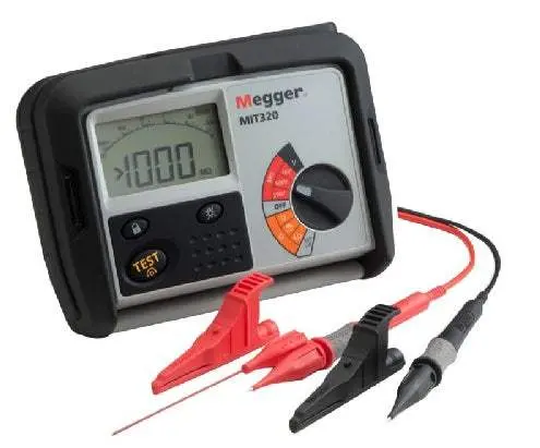Mit320-En Megger Insulation Tester New 1