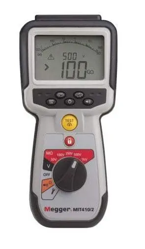 Mit410/2 Megger Insulation Tester New 1