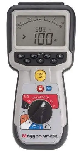 Mit420/2 Megger Insulation New 1