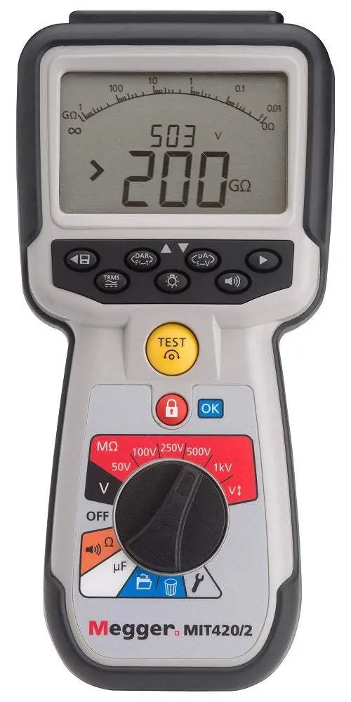 Mit420/2 Megger Insulation Used 1