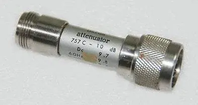 757C-10 Narda Fixed Attenuator Used 1