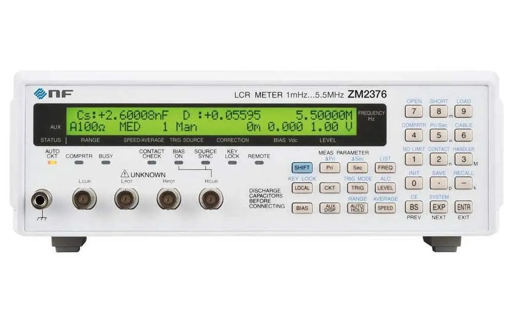 Zm2376 Nf Corporation Lcr Meter New 1