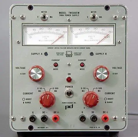Tw5005w Power Designs Dc Power Supply Used 1