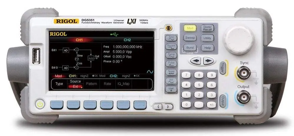 Dg5351 Rigol Arbitrary Waveform Generator New 1