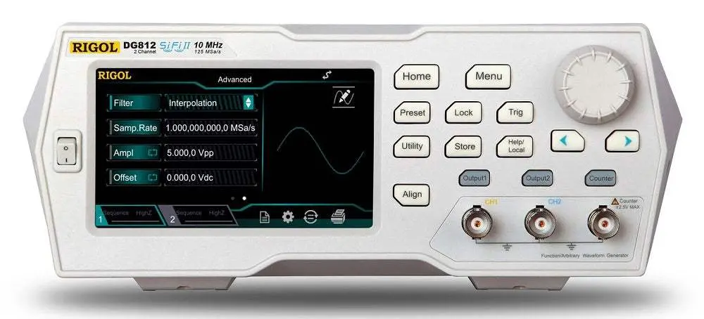 Dg812 Rigol Function Generator New 1