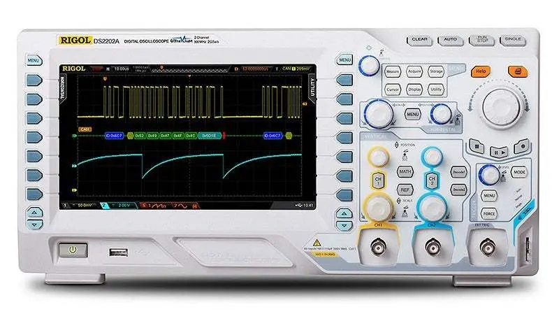 Ds2202a-S Rigol Digital Oscilloscope Used 1