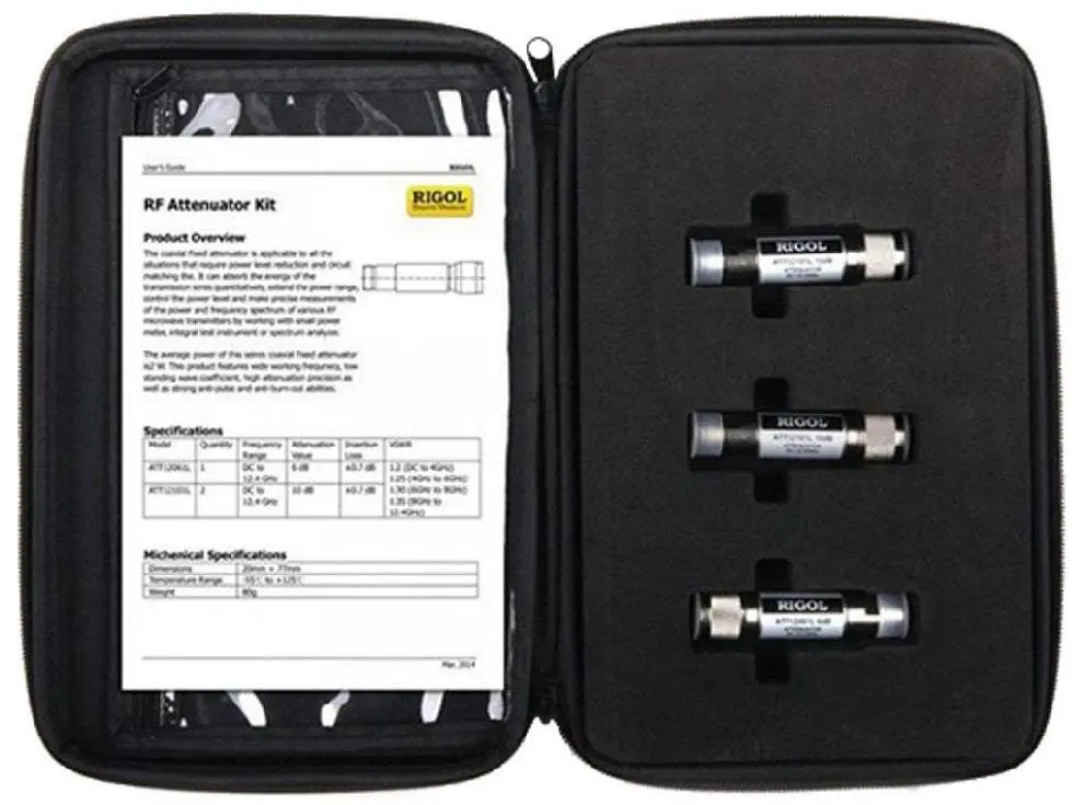 Rf Attenuator Kit Rigol Accessory Kit New 1