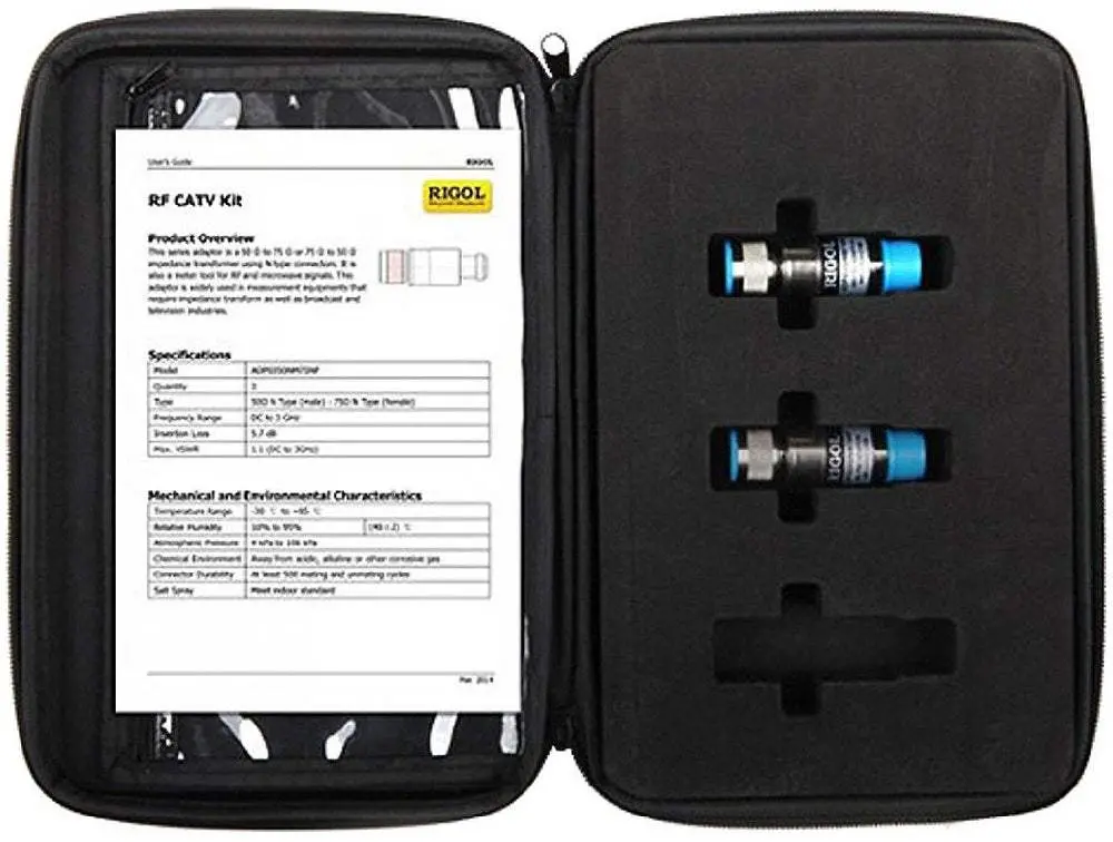 Rf Catv Kit Rigol Accessory Kit New 1