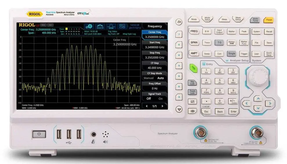 Rsa3030 Rigol Spectrum Analyzer New 1