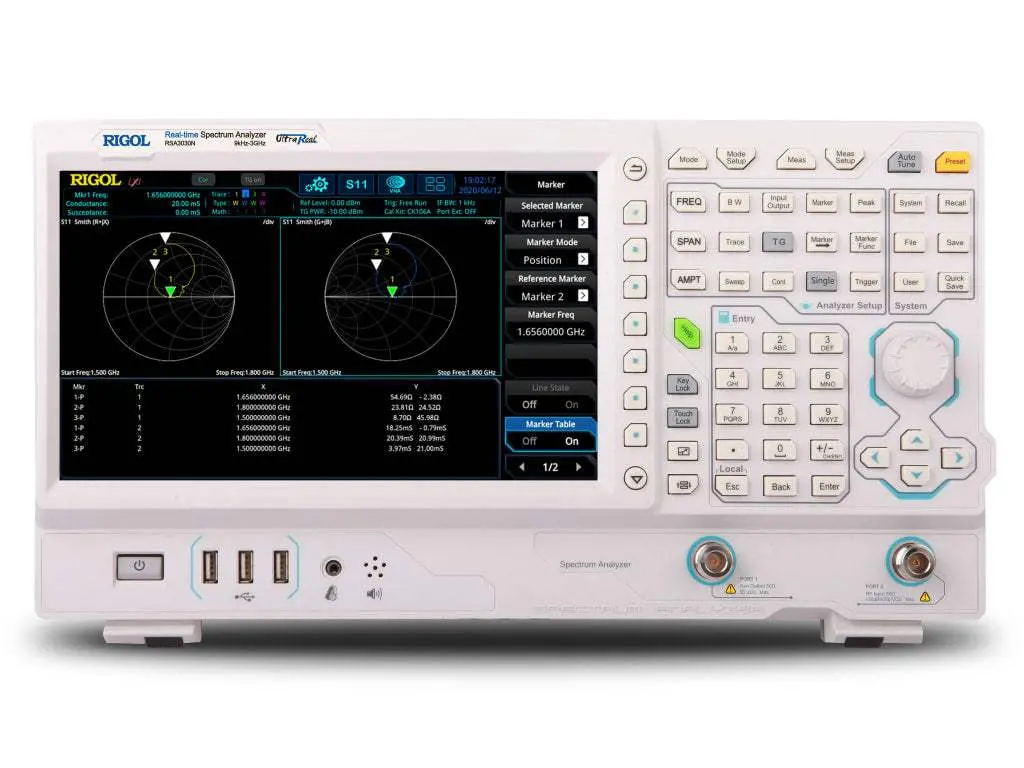 Rsa3030n Rigol Spectrum Analyzer New 1