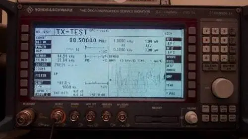 Cms54 Rohde & Schwarz Communication Analyzer Used 1