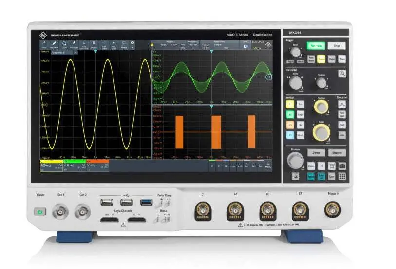 Mxo44-242 Rohde & Schwarz Mixed Signal Oscilloscope New 1