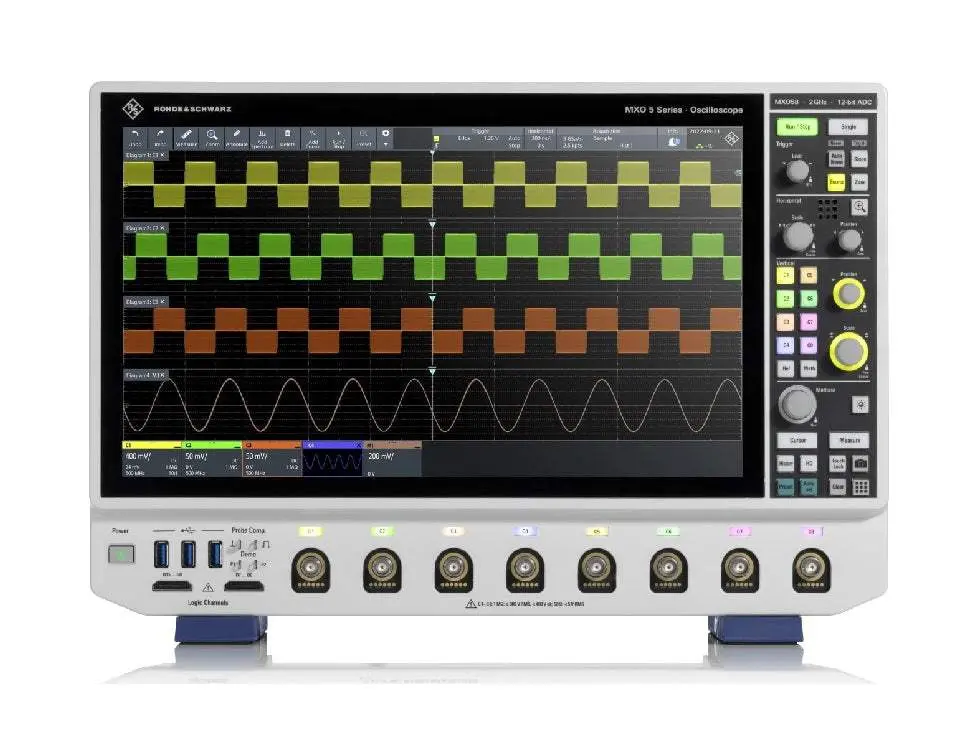 Mxo58-Basc Rohde & Schwarz Mixed Signal Oscilloscope New 1