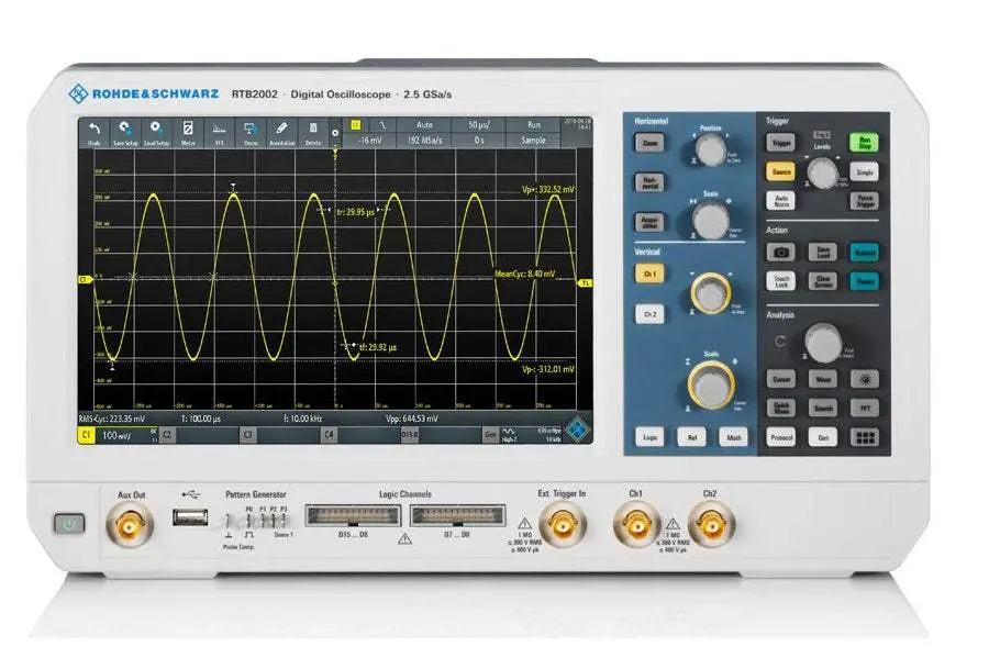 Rtb-Bndl Rohde & Schwarz Digital Oscilloscope New 1