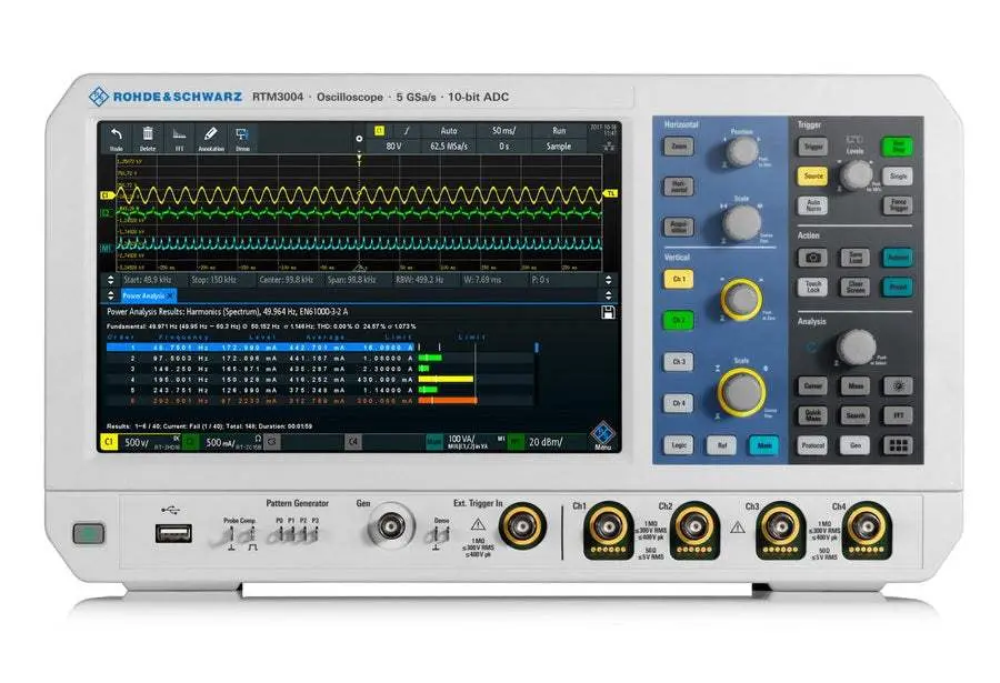 Rtm-Bndl Rohde & Schwarz Digital Oscilloscope New 1