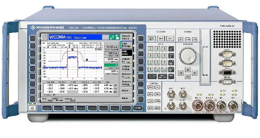 Cmu200 Rohde & Schwarz Communication Analyzer Used 1