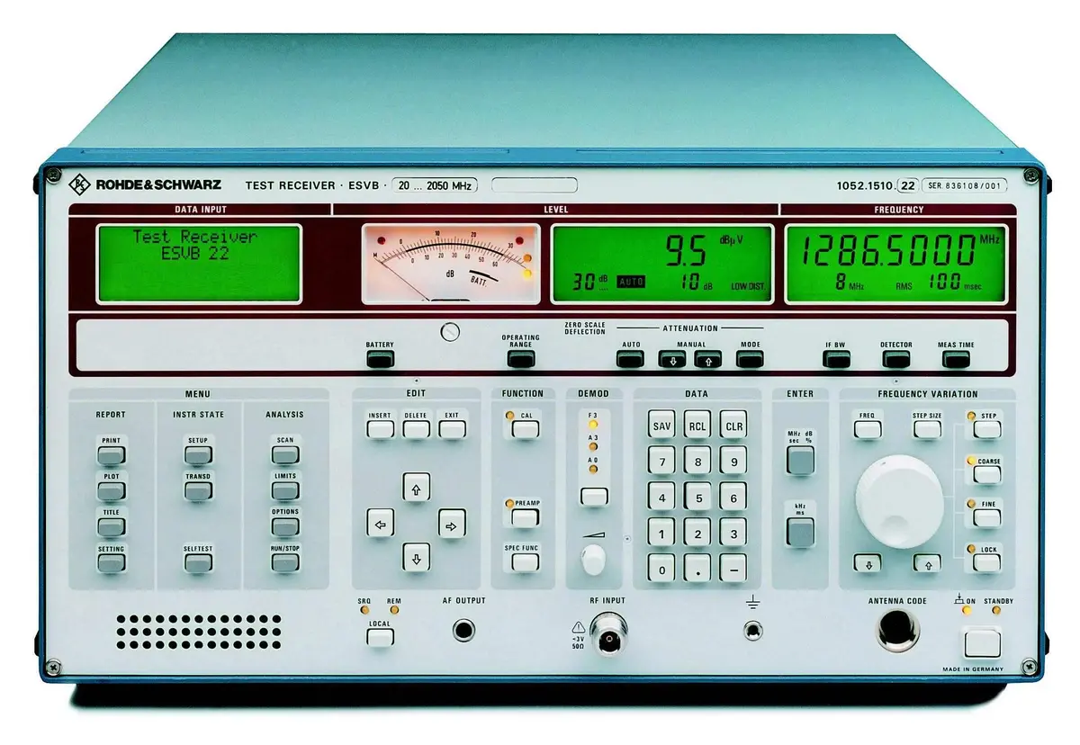 Esvb10 Rohde & Schwarz Receiver Used 1