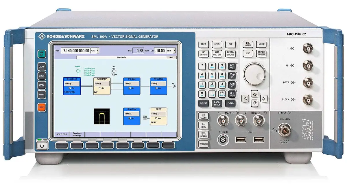 Smj100a Rohde & Schwarz Rf Generator Used 1