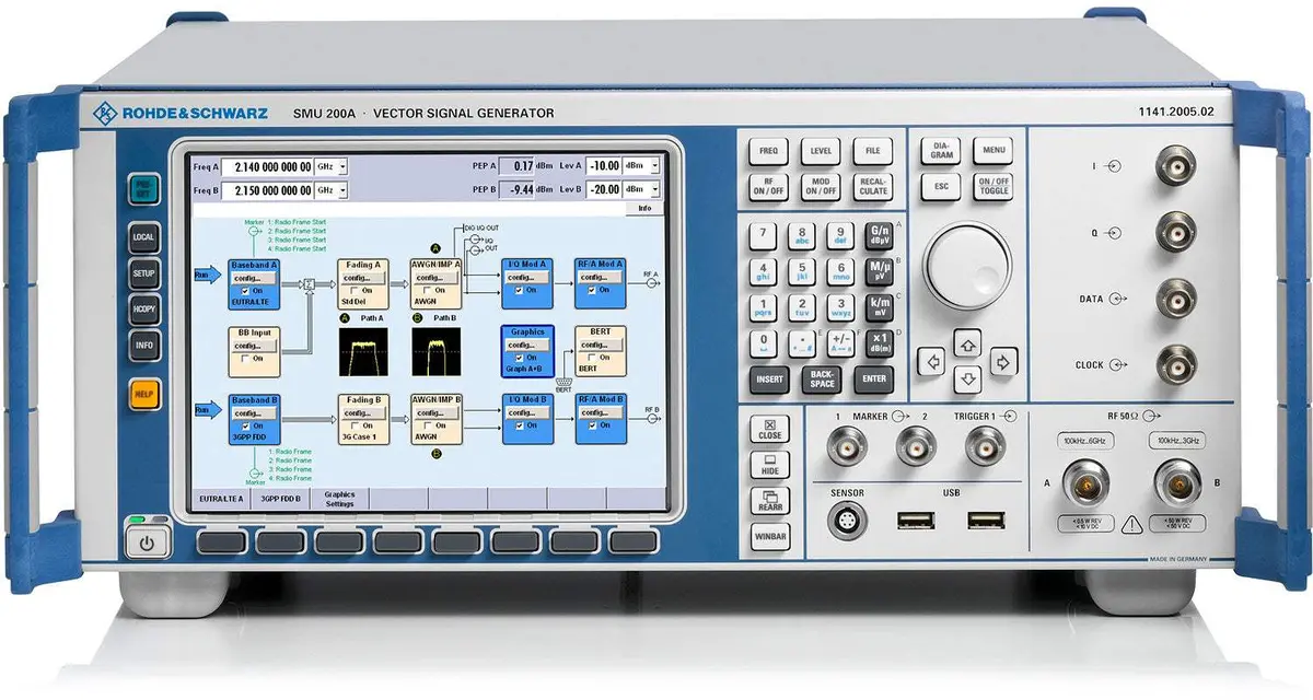 Smu200a Rohde & Schwarz Rf Generator Used 1