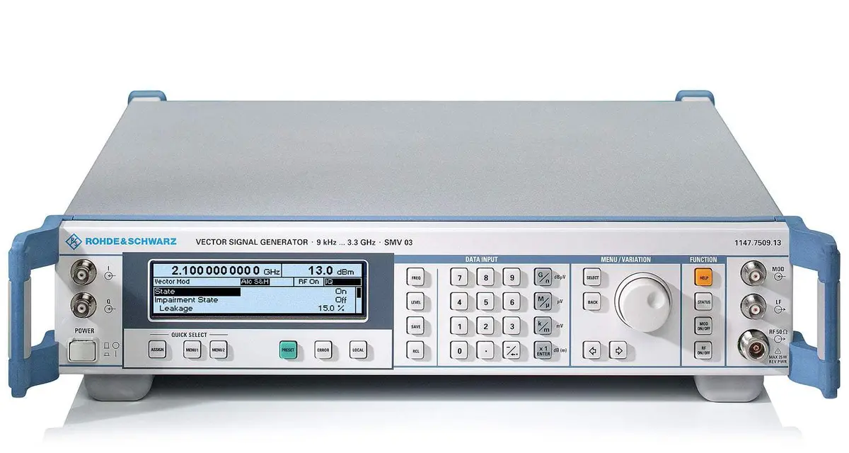 Smv03 Rohde & Schwarz Rf Generator Used 1