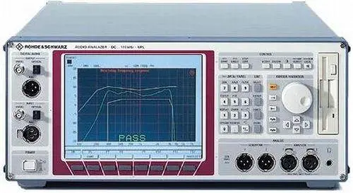 Upl Rohde & Schwarz Audio Analyzer Used 1