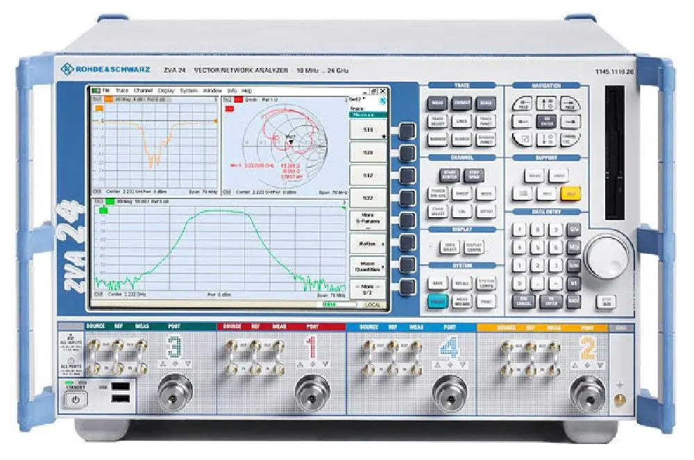 Zva24 Rohde & Schwarz Network Analyzer Used 1