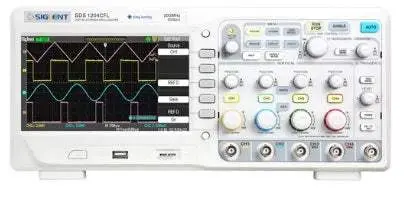 Sds1204cfl Siglent Digital Oscilloscope Used 1